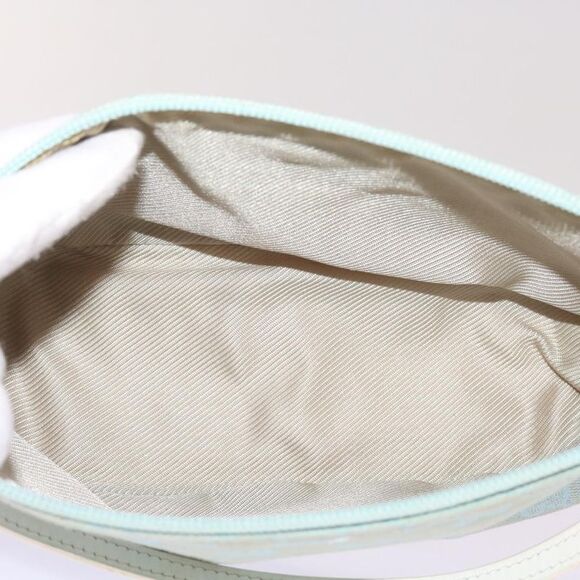 Gucci Gg Canvas Blue Canvas Handbag (Pre-Owned) - Picture 5 of 16